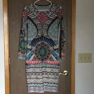 Giti online tattoo mesh dress